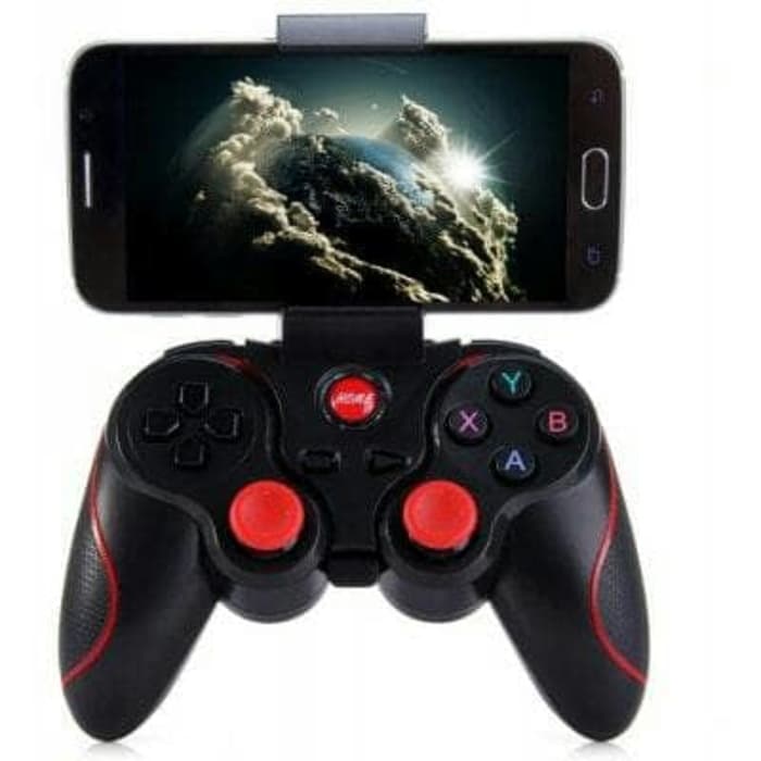 gamepad android tablet HP Laptop joystick bluetooth plus holder wireless controller