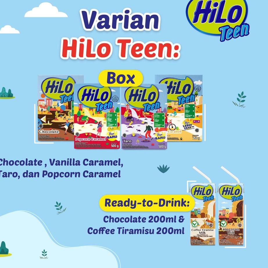 

경 HiLo Teen Chocolate 1000 gram - Susu Tinggi Kalsium Trendy!!
