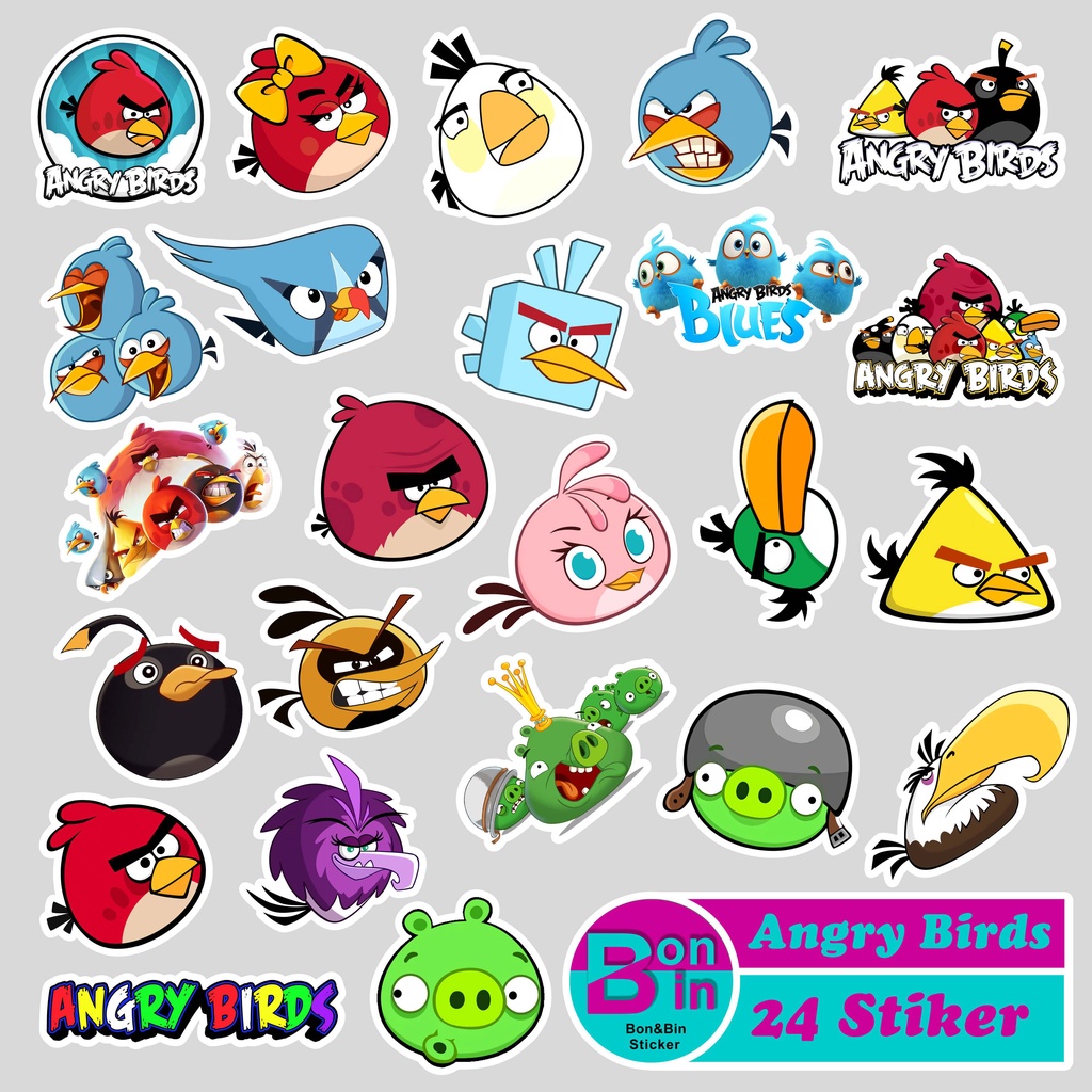 

Stiker Anak Angry Birds Game Online