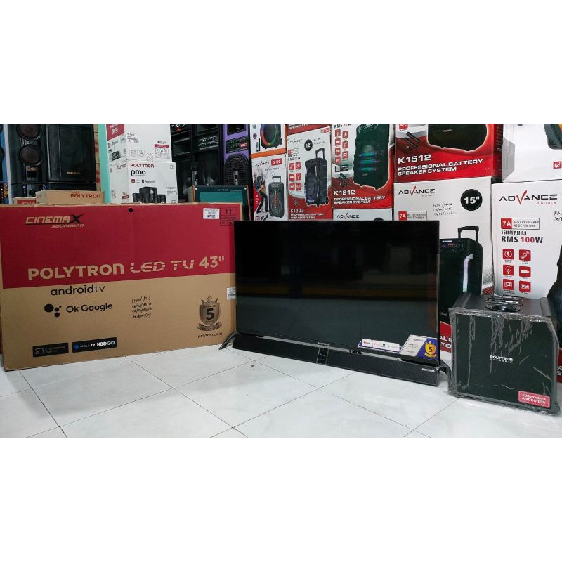 LED TV Android Polytron 43 inci PLD 43BAG5959