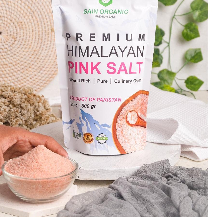 

COD✔️Garam Himalaya Original 1 kg Asli Organik Himalayan Salt Himsalt Organic Garem Premium MPASI|RA8