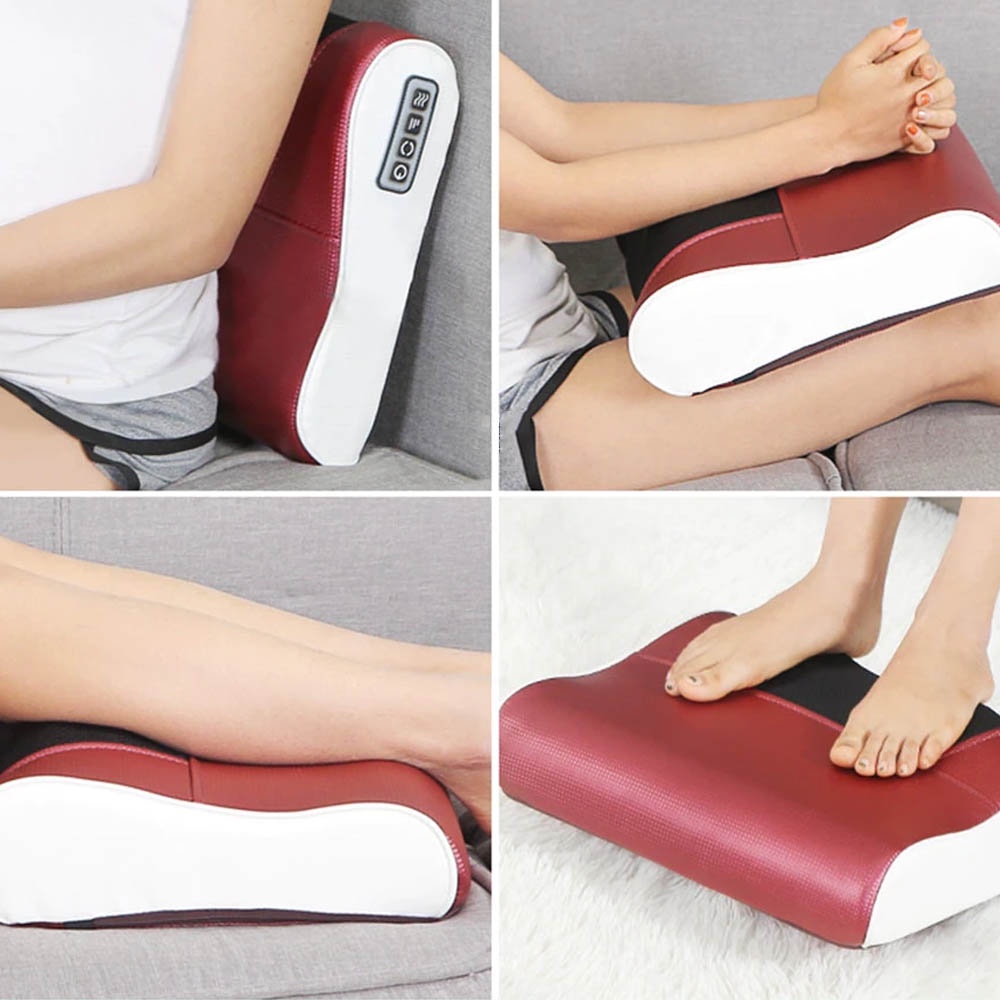 Alat Pijat Viral Cervical Massage Pillow P311 / Bantal Pijat Portable Alat Pijat Elektrik Mudah dipakai