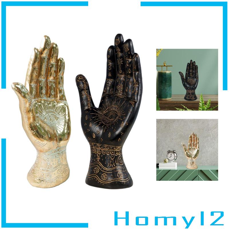 [HOMYL2] Palmistry Statue Patung Resin Untuk Dekorasi Desktop Kantor