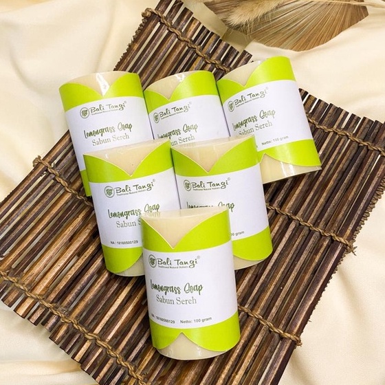 SABUN SEREH/LEMONGRASS SOAP BALI TANGI