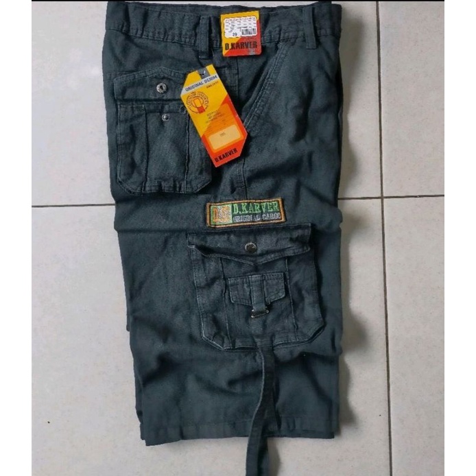 [BAYAR DI TEMPAT/COD]Celana Levis Pria Pendek 3/4 Celana Cargo Celana Gunung keren