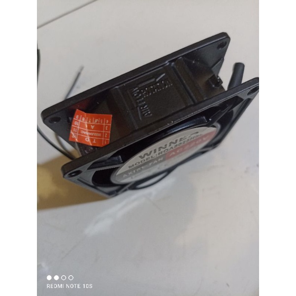 Cooling Fan Winner Metal 8x8cm 220V AC - Kipas Angin Besi Kotak Cool Fan 8x8cm