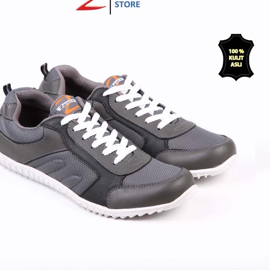 ➸➚✣ Zeintin - Sepatu Sneakers Sport Pria Sepatu Kets Pria Original Zeintin MJ Ready