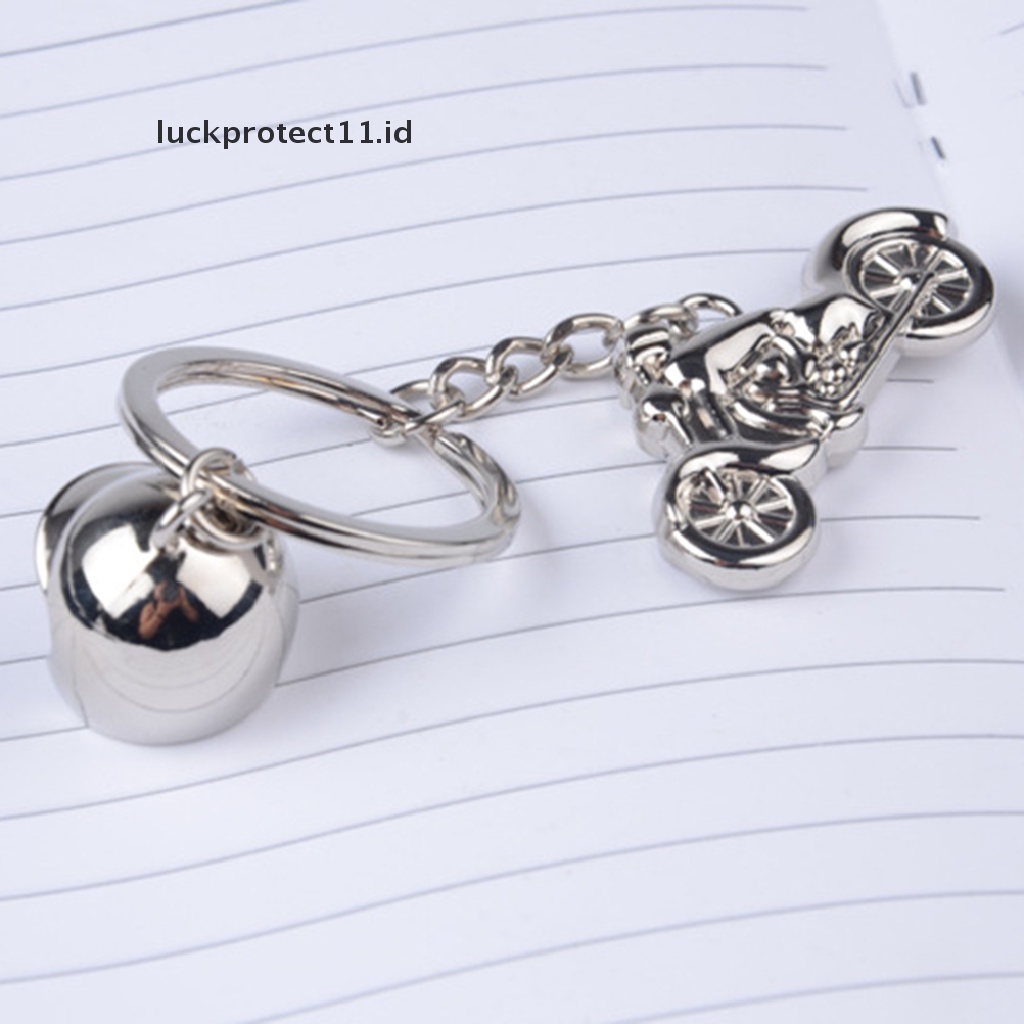 /Fashion Hot// Fashion// Motor Figure Key chain Metal Gantungan Kunci Mobil Gantungan Kunci Hadiah Pribadi Rantai.