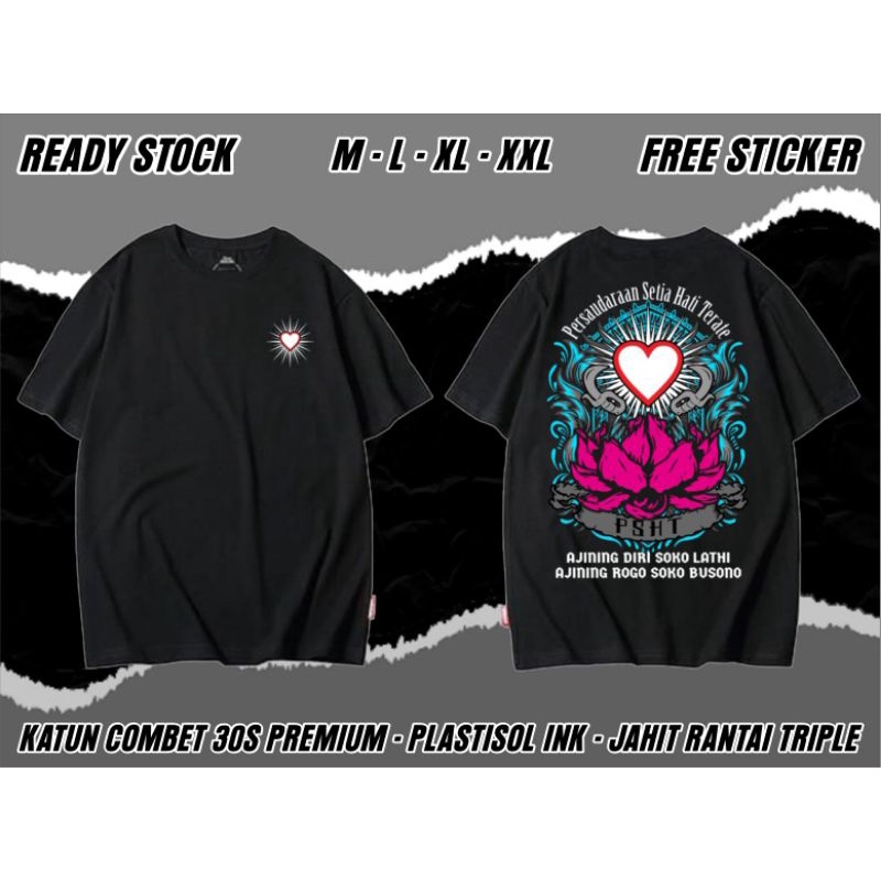 Kaos PSHT Ajining Diri Saka Lathi Ajining Raga Saka Busana