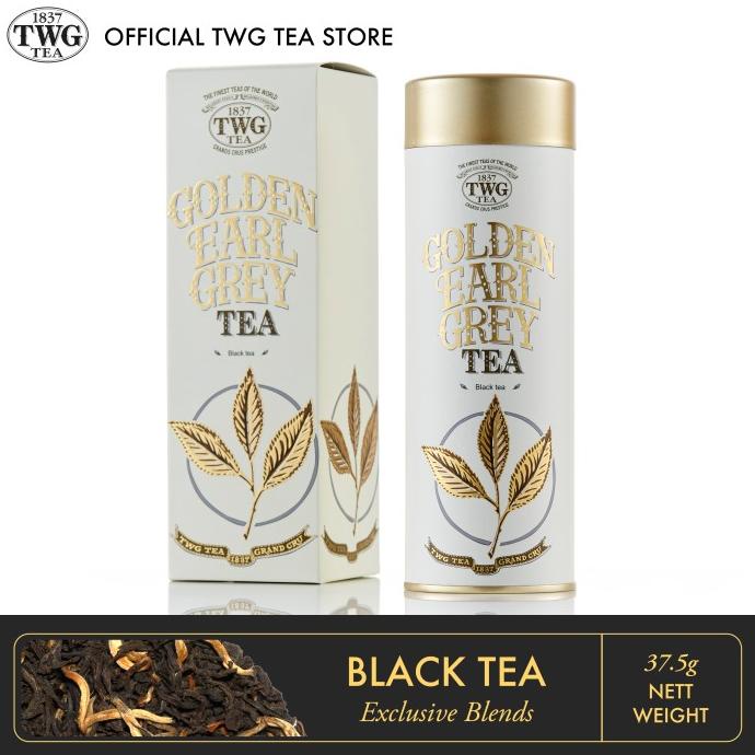 

TWG Tea Golden Earl Grey Tea, Haute Couture Tea Tin, 100g