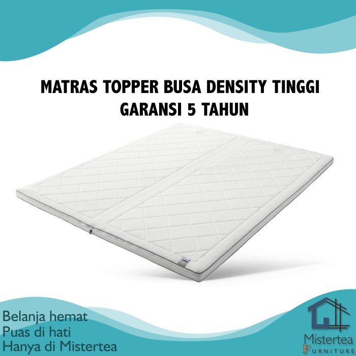 Ttr Pelapis Kasur / Topper / Cover Matras / Alas Springbed 160 X 200