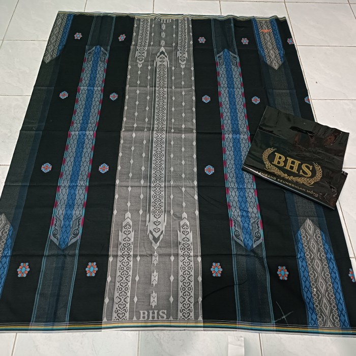 {FamilyStore} SARUNG BHS AFKIR Songket Original  - Hitam Murah