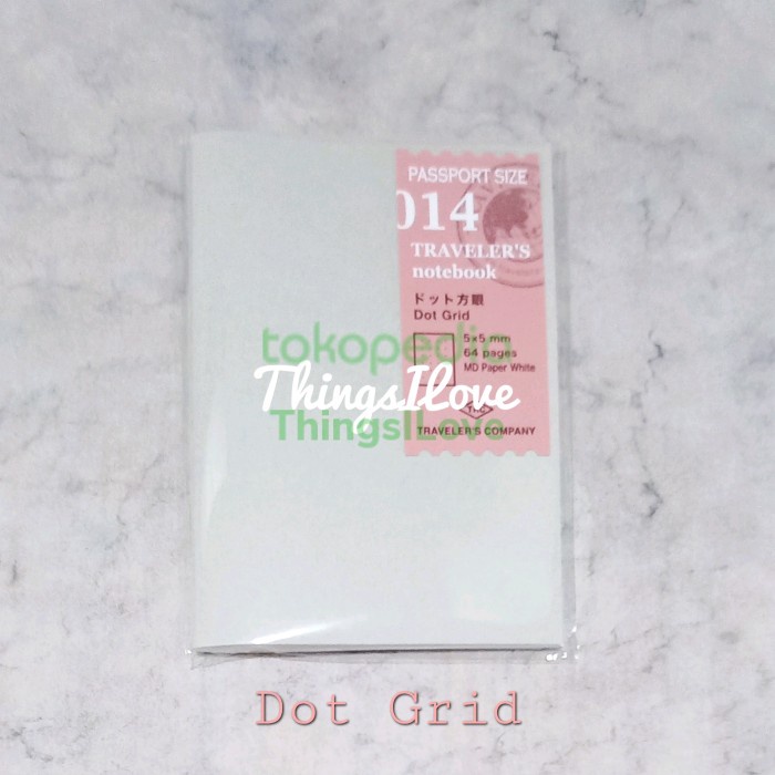 

Agenda Midori Traveler'S Notebook Passport Refill - 014 Dot Grid - Authentic