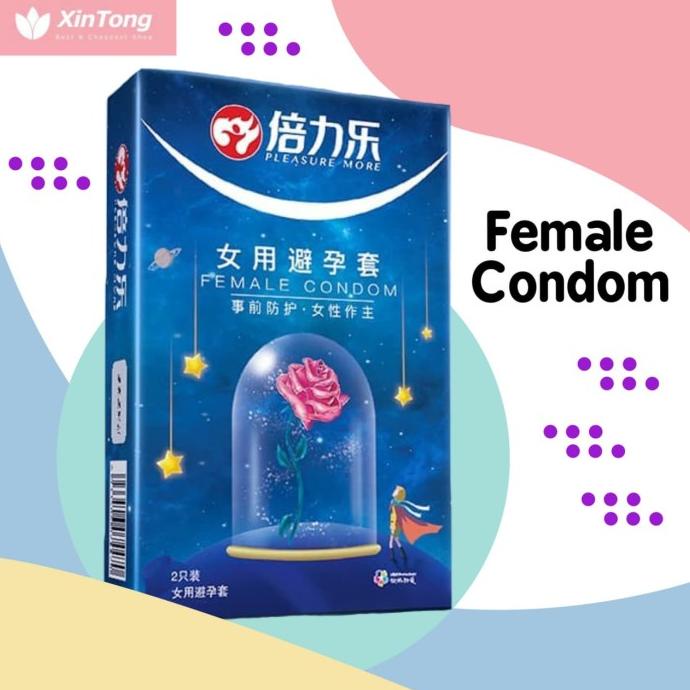 Kondom Wanita Female Condom Mencegah Kehamilan Alat Kontrasepsi Wanita