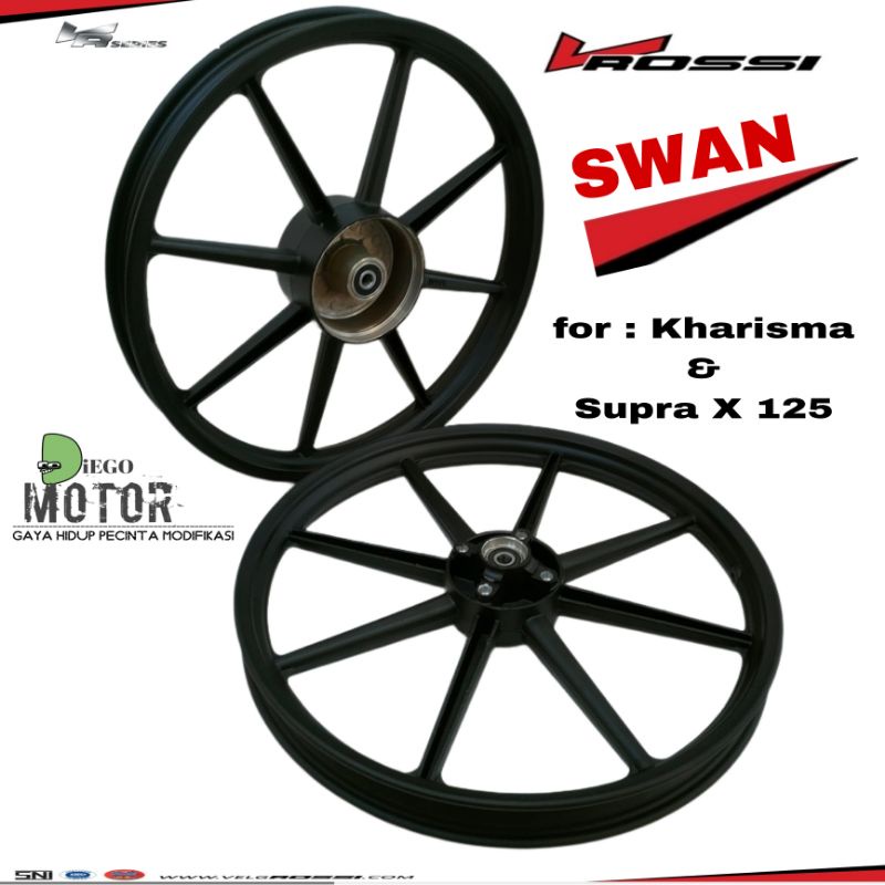 Velg Racing Kharisma - Supra X 125 HARGA Depan Belakang/velg racing vrossi kharisma x,kharisma d,kha