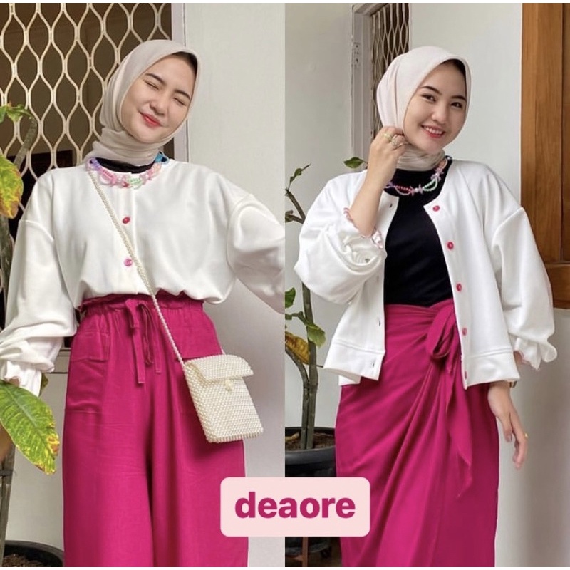 𝐝𝐞.𝐚𝐨𝐫𝐞.벨바 Belva Top | Korean Crop outer