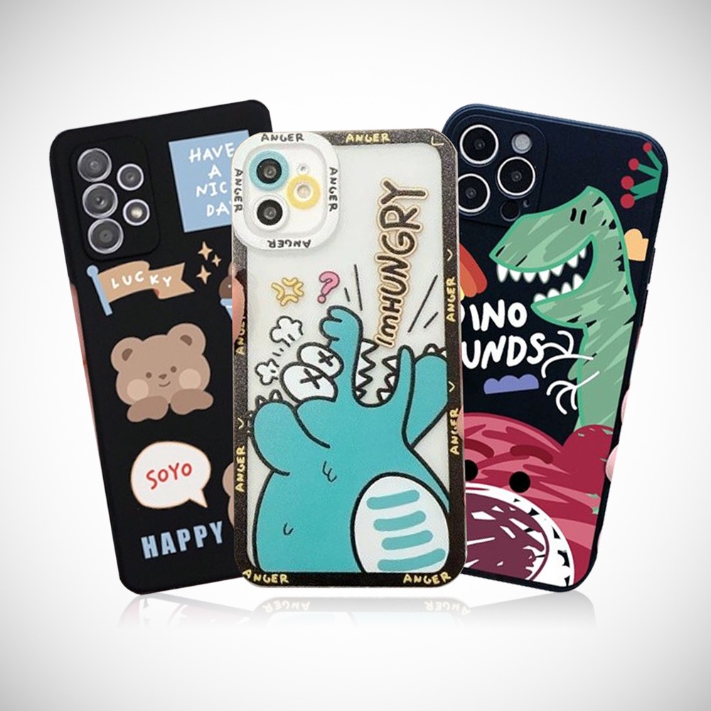 Case Karakter Samsung Galaxy A13 A23 A33 A53 A73 Casing Softcase Hardcase Kesing