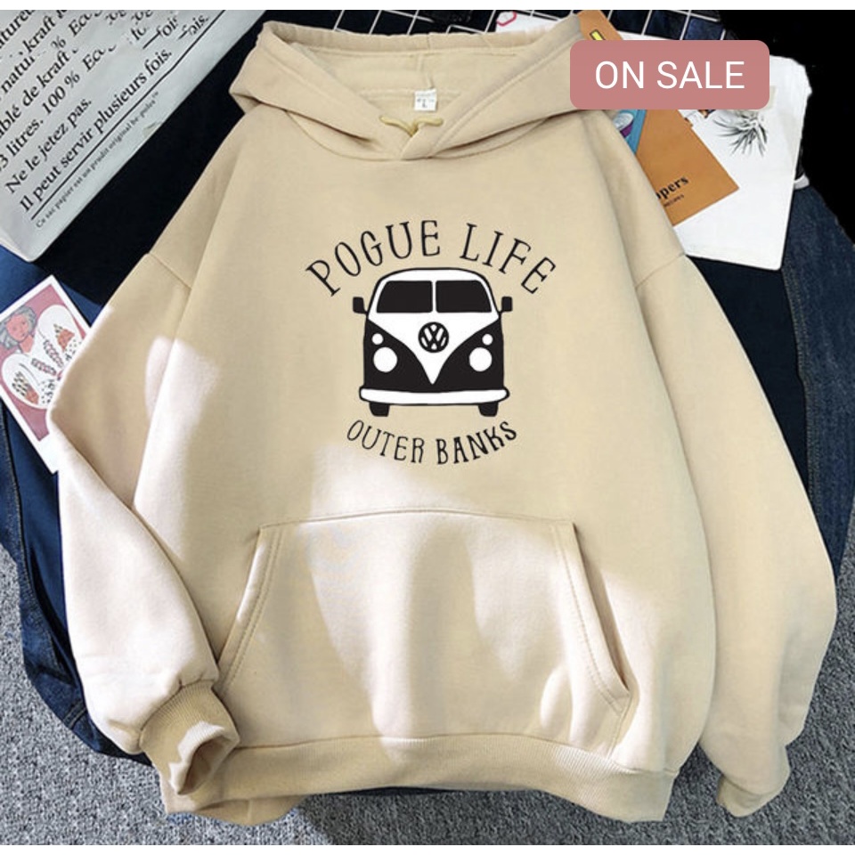 POGUE LIVE Jumper Hoodie II  Sweater Hoodie Trendy II Sweter Oblong Topi Sz M - XL ( Pria &amp; Wanita / Anak &amp; Dewasa )