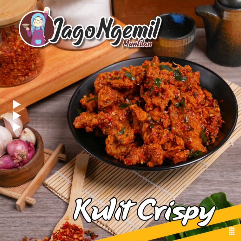 

KULIT CRISPY PEDAS DAUN JERUK RENYAH | SNACK KEKINIAN HARGA MURAH JAGO NGEMIL
