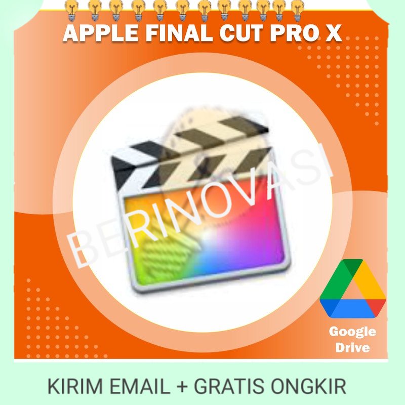 [GARANSI] Apple Final Cut Pro X 10.6.4 macOS Versi Terbaru Software PC Premium Full Version Terlengk