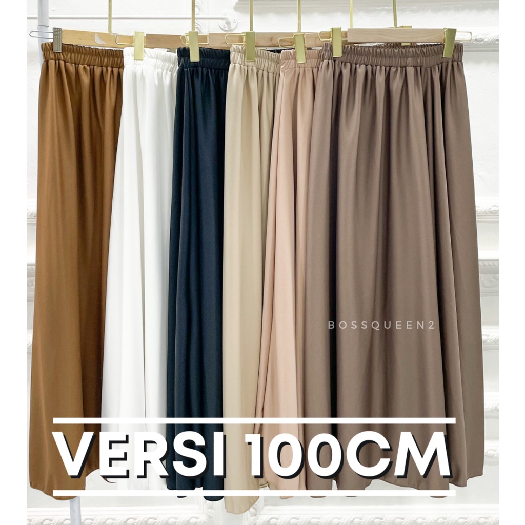 ROK POLOS PANJANG 100CM MAYUNG PREMIUM / BASIC SKIRT / MAY SKIRT ROK MUSLIMAH PANJANG MURAH KERJA NGANTOR KULIAH CASUAL OOTD