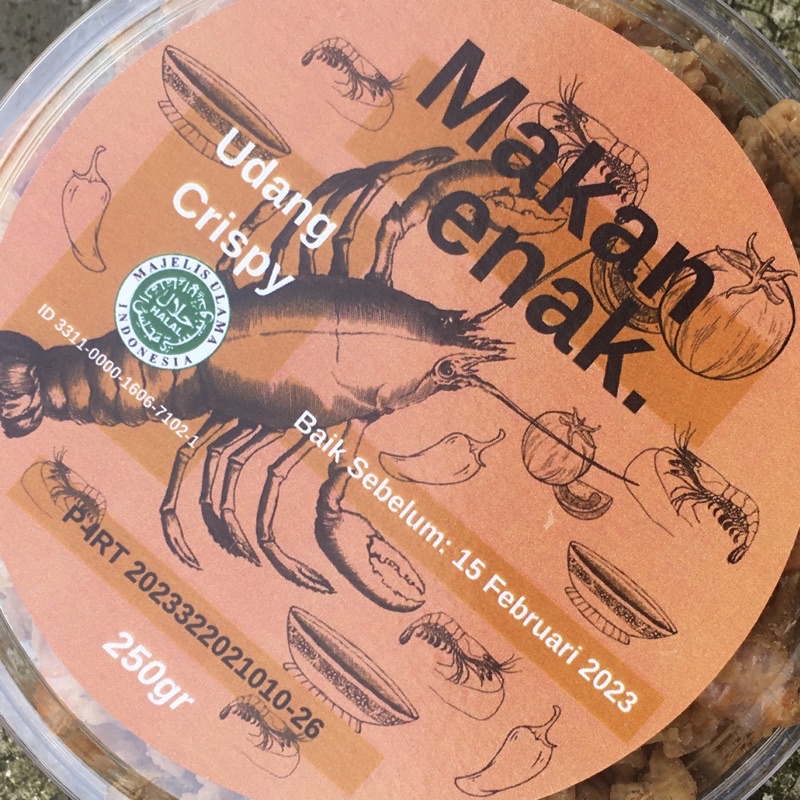 

makan enak udang crispy