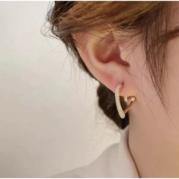 Anting anting elegan gaya korea