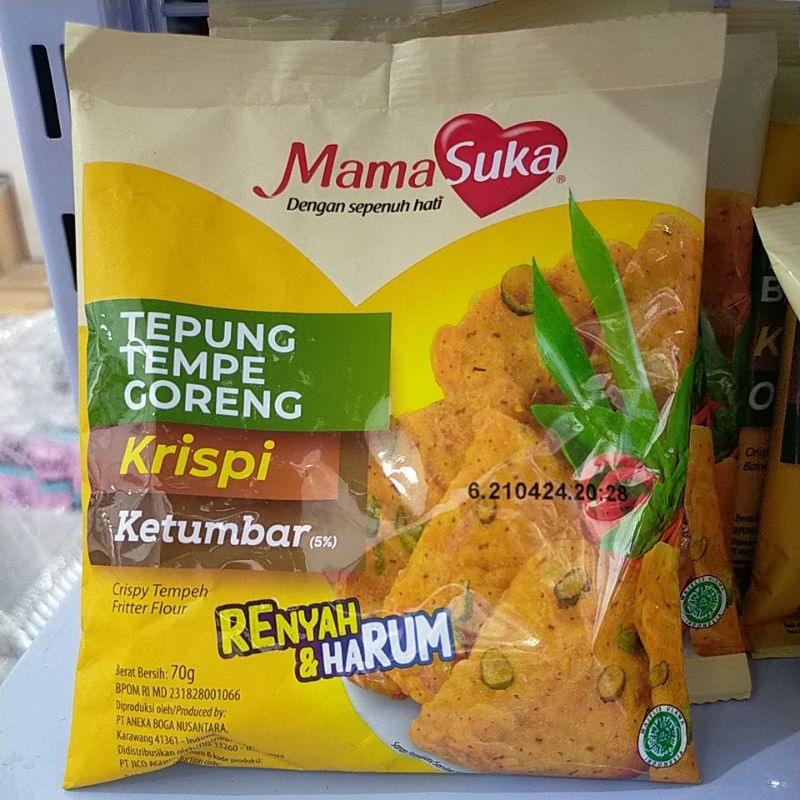 

Mamasuka Tepung Tempe Ketumbar 70 Gr