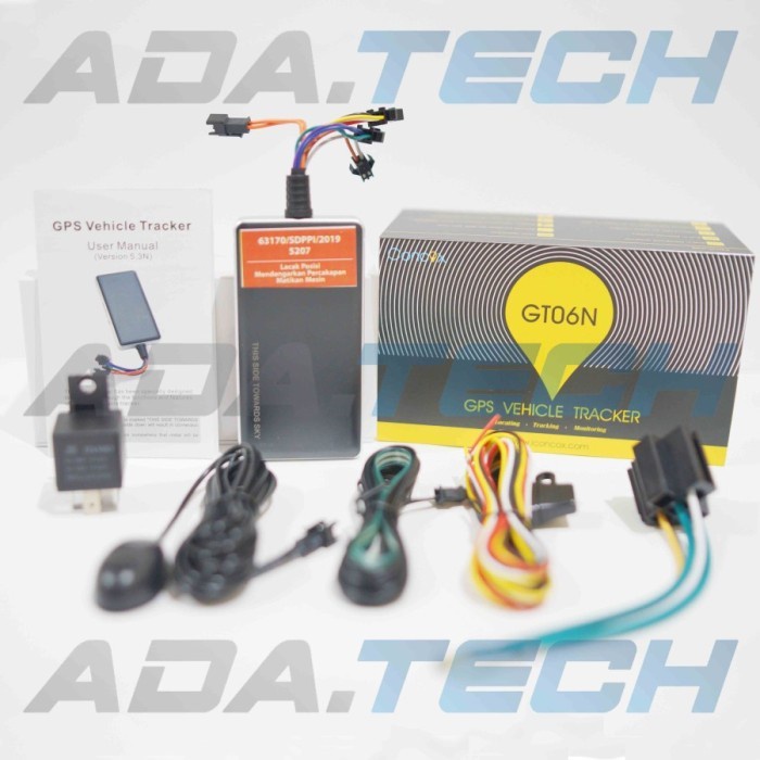 Paket Murah GPS Tracker GT06N Concox+TRACKSOLID LIFETIME Mobil