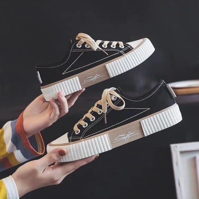 ㆃ LURAD Sepatu Kanvas Wanita Smart Casual QB1088 ギ