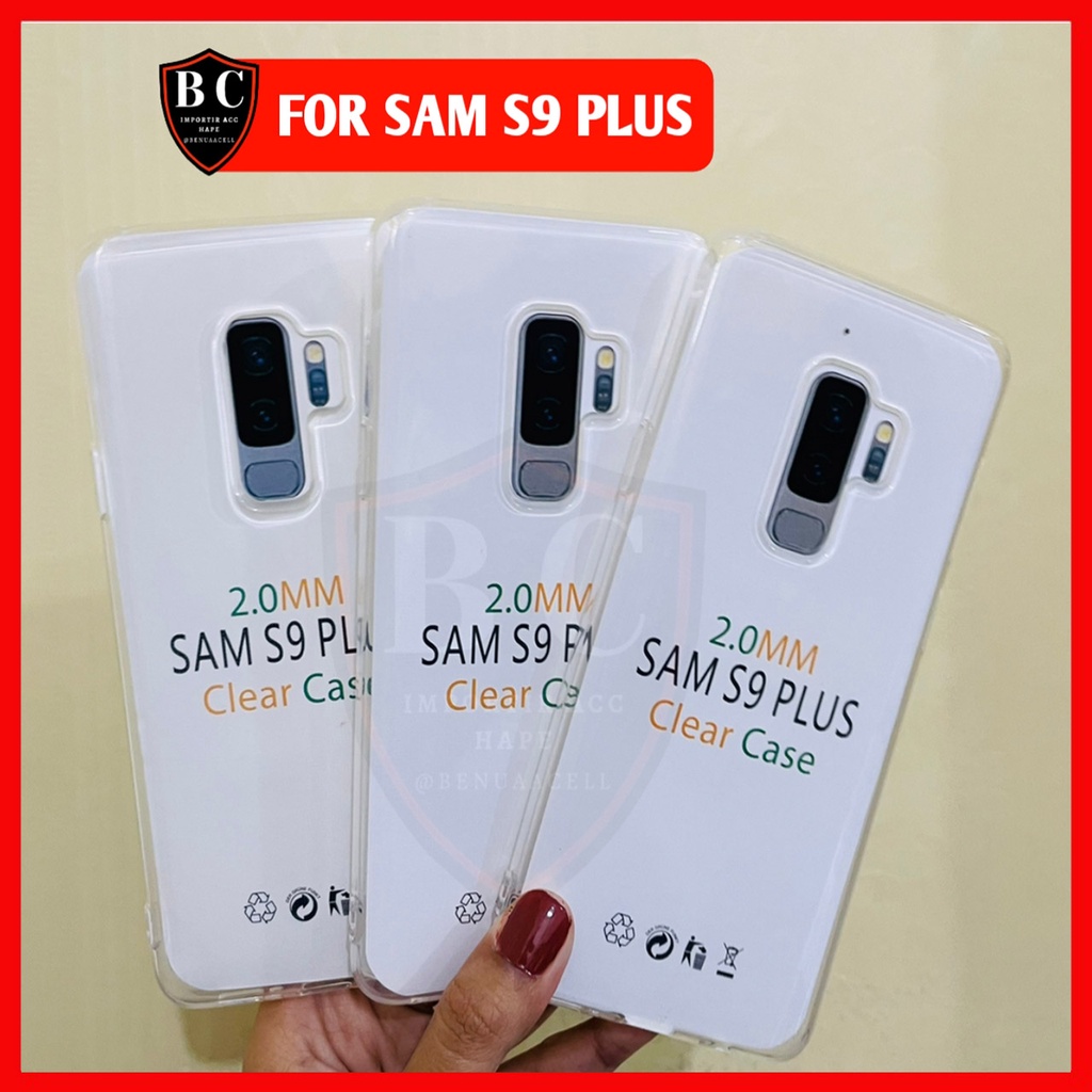 CASE SAMSUNG S9 PLUS - SOFTCASE CLEAR HD PREMIUM SAMSUNG S9 PLUS - BC