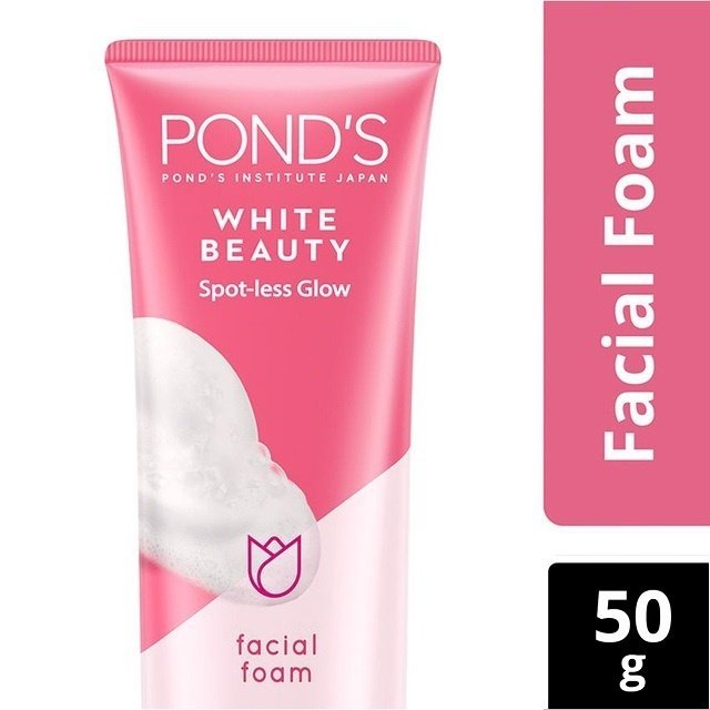 ponds facial foam