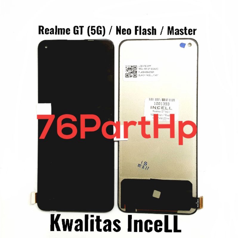 lcd Touchscreen Fullset kwalitas incell Realme GT (5G) - Neo Flash - master