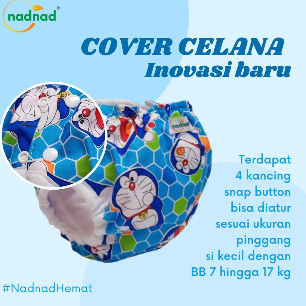 て Clodi Nadnad by Sakina Popok kain Cloth diaper Murah Cover model Perekat/Pants ㊪