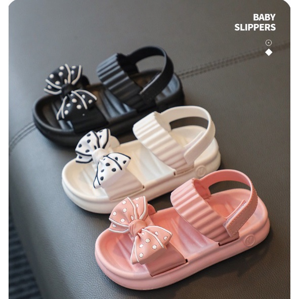 Sandal Anak Perempuan Import PITA POLKADOT JH - 1032 IMPORT NYAMAN EMPUK