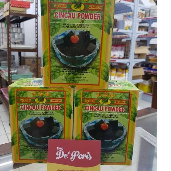 

BISA COD ✔️Cincau Powder Cap Bunga 1 box|KD1