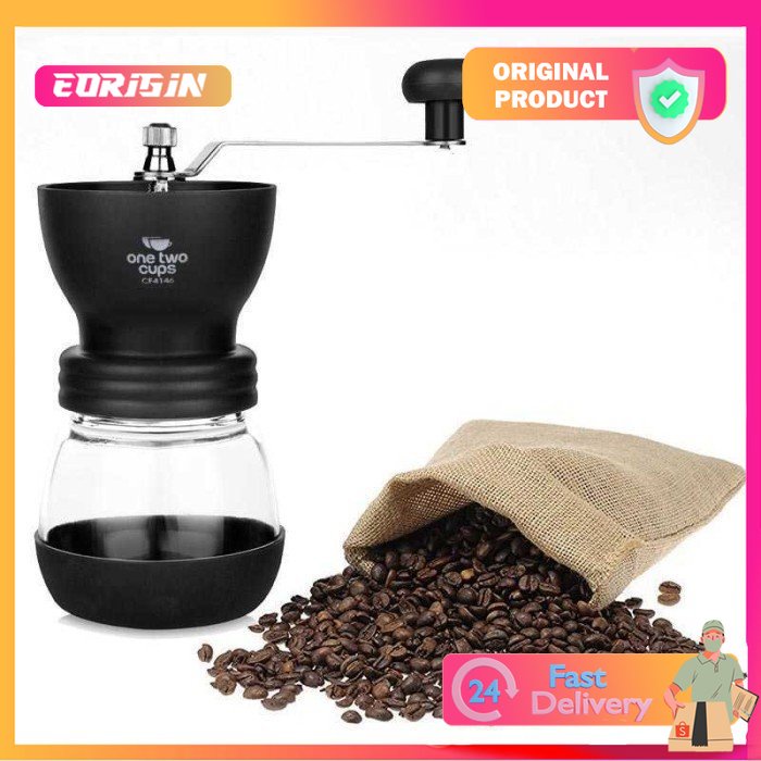 Grinder Kopi Manual Coffee Grinder Alat Penggiling Gilingan Biji Kopi