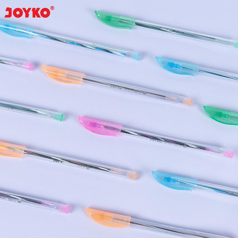 

[KODE PRODUK J6SCW9596] Ball Pen Pulpen Pena Joyko BP-264 Spino 1 BOX 12 PCS 0.7 mm