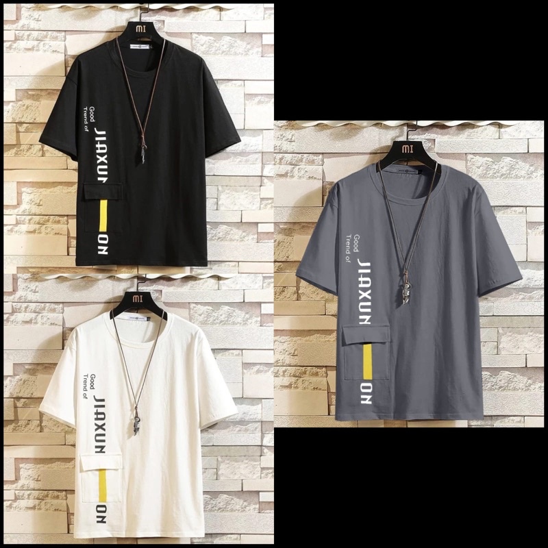 BAJU TSHIRT PRIA COWOK ATASAN KAOS LENGAN PENDEK FASHION TRENDY PREMIUM