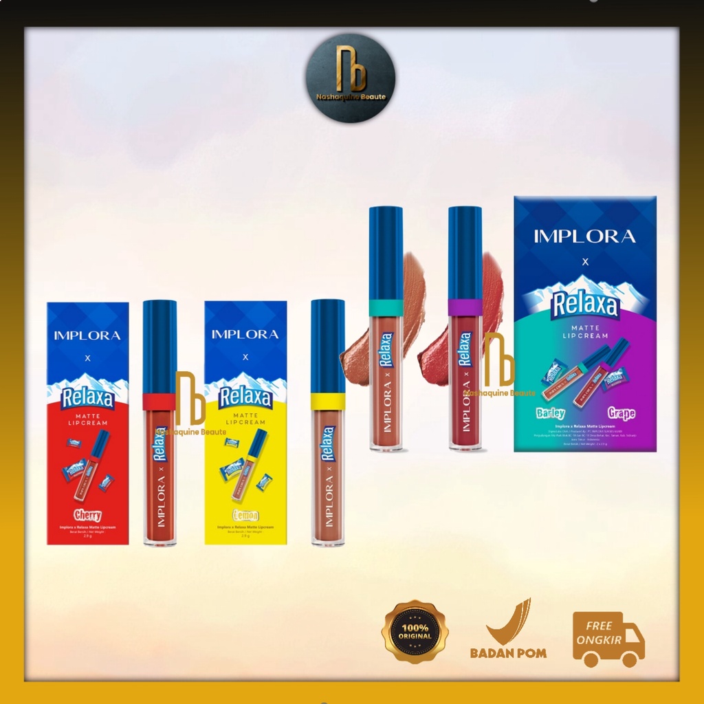 IMPLORA Lipcream Relaxa (Limited Edition) - Lip Cream Matte