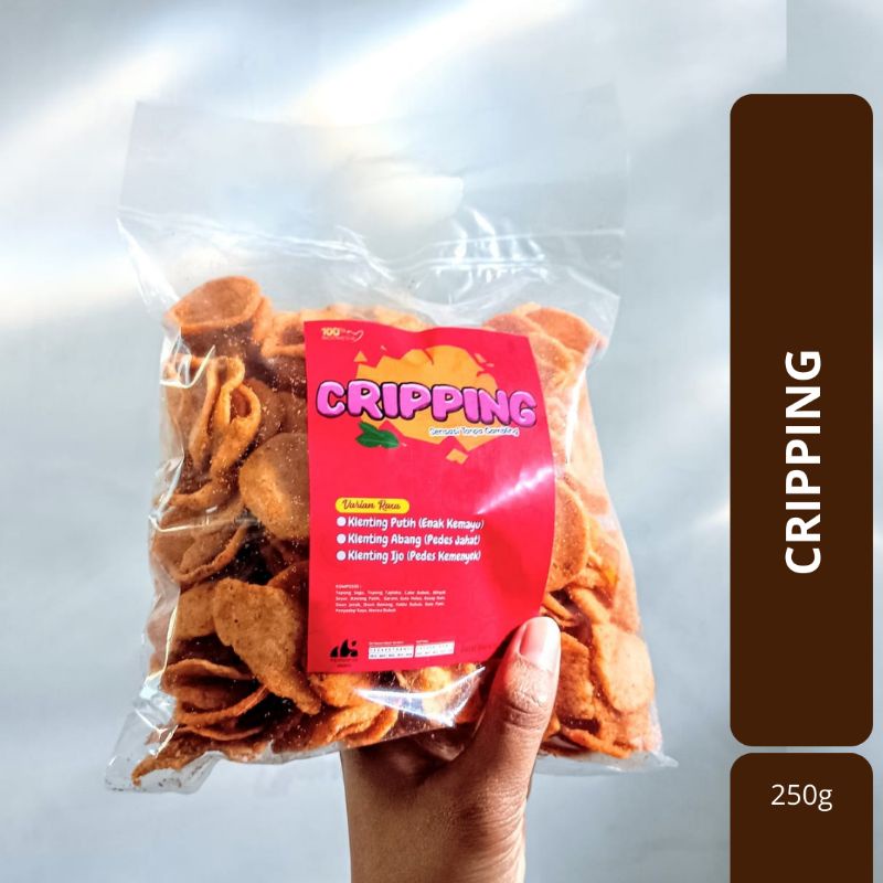 

Cripping kemasan 250g - Basreng