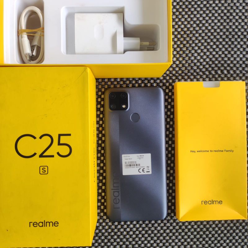 Realme C25s 4/128 Second Fullset Ori