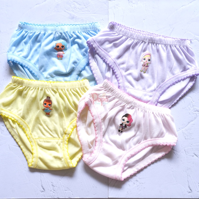 CELANA DALAM ANAK PEREMPUAN/ CD ANAK CEWEK MOTIF (ECERAN)