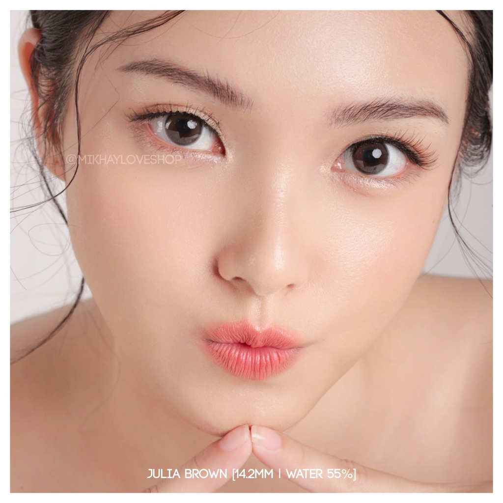 MIKHAYLOVESHOP Softlens Julia Brown | Kittykawaii