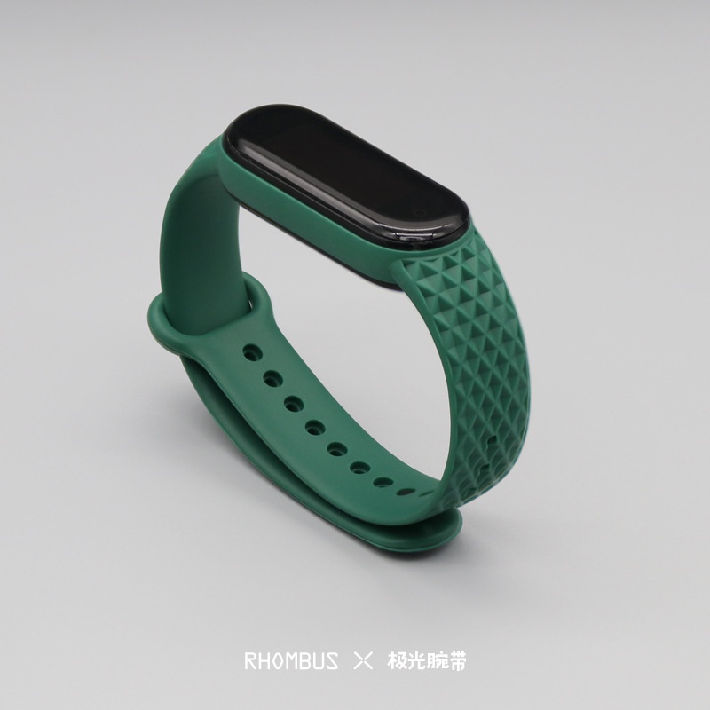 Strap Mi Band3 /4 /5 /6 Xiaomi Mi Band 5/6 Tali Pengganti Miband Pola Argyle Populer