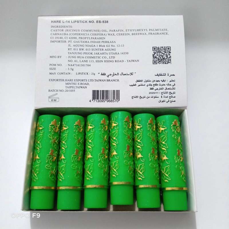 Lipstik Hare 33 1 Lusin - Lipstick Arab
