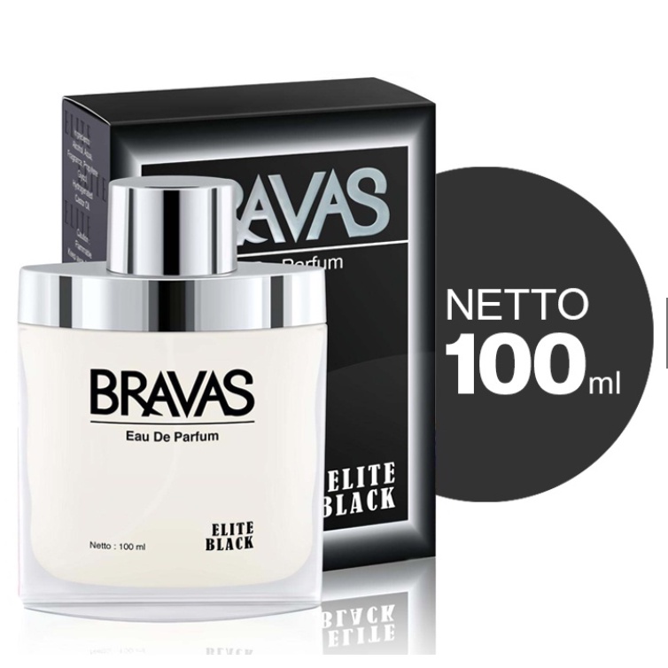 BRAVAS Parfum  ELITE 100 ML Eau De Parfum HALAL Perfume Spray EDP Ori