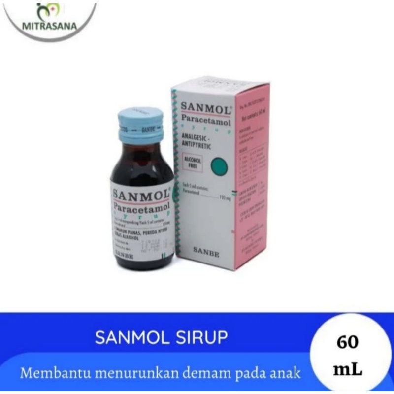 

SANMOL SYRUP 60 ML