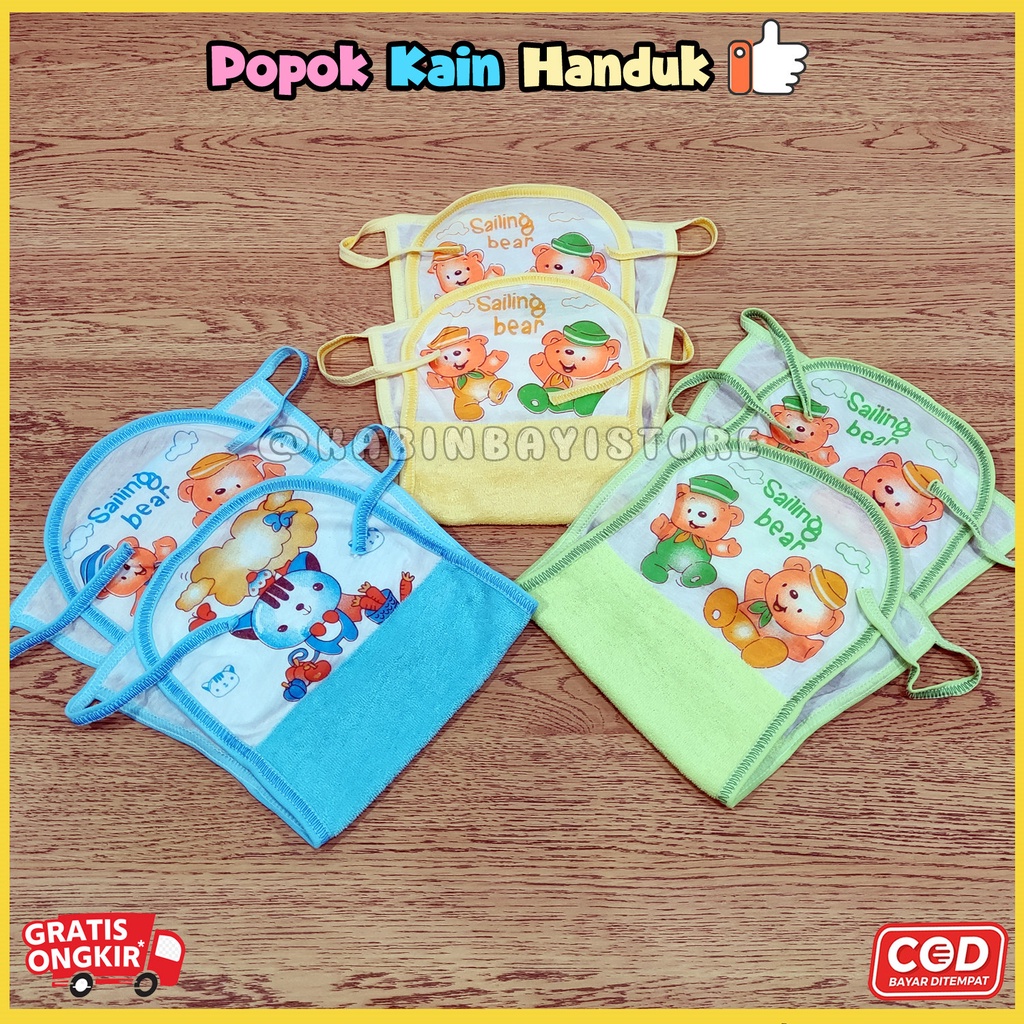 3 Pcs Popok Kain Handuk Bayi Newborn