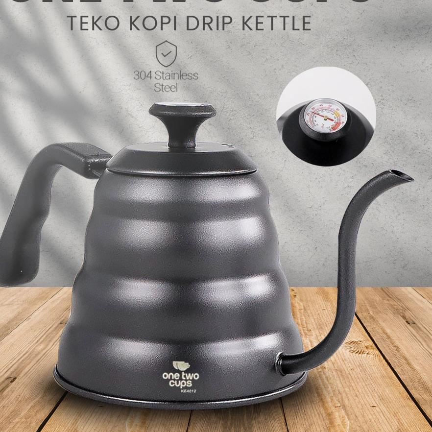 Terlaris dan Termurah Teko Leher Angsa Termometer Gooseneck Kettle Teko Kopi Termometer Teko Kopi 1 